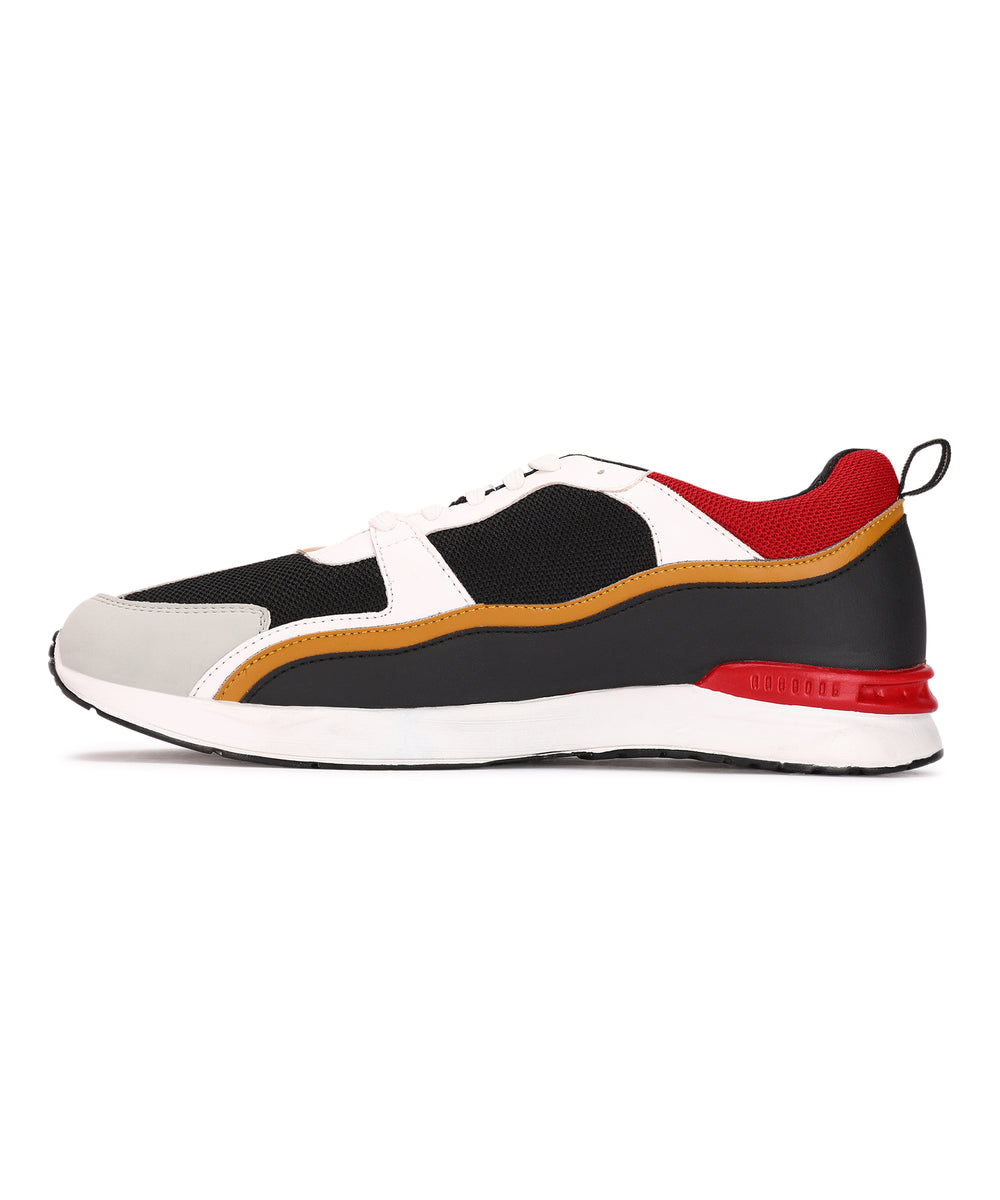 Paragon K1032G Men Casual Shoes | Stylish Walking Outdoor Shoes for Everyday Wear | Smart &amp; Trendy Design  | Comfortable Cushioned Soles White