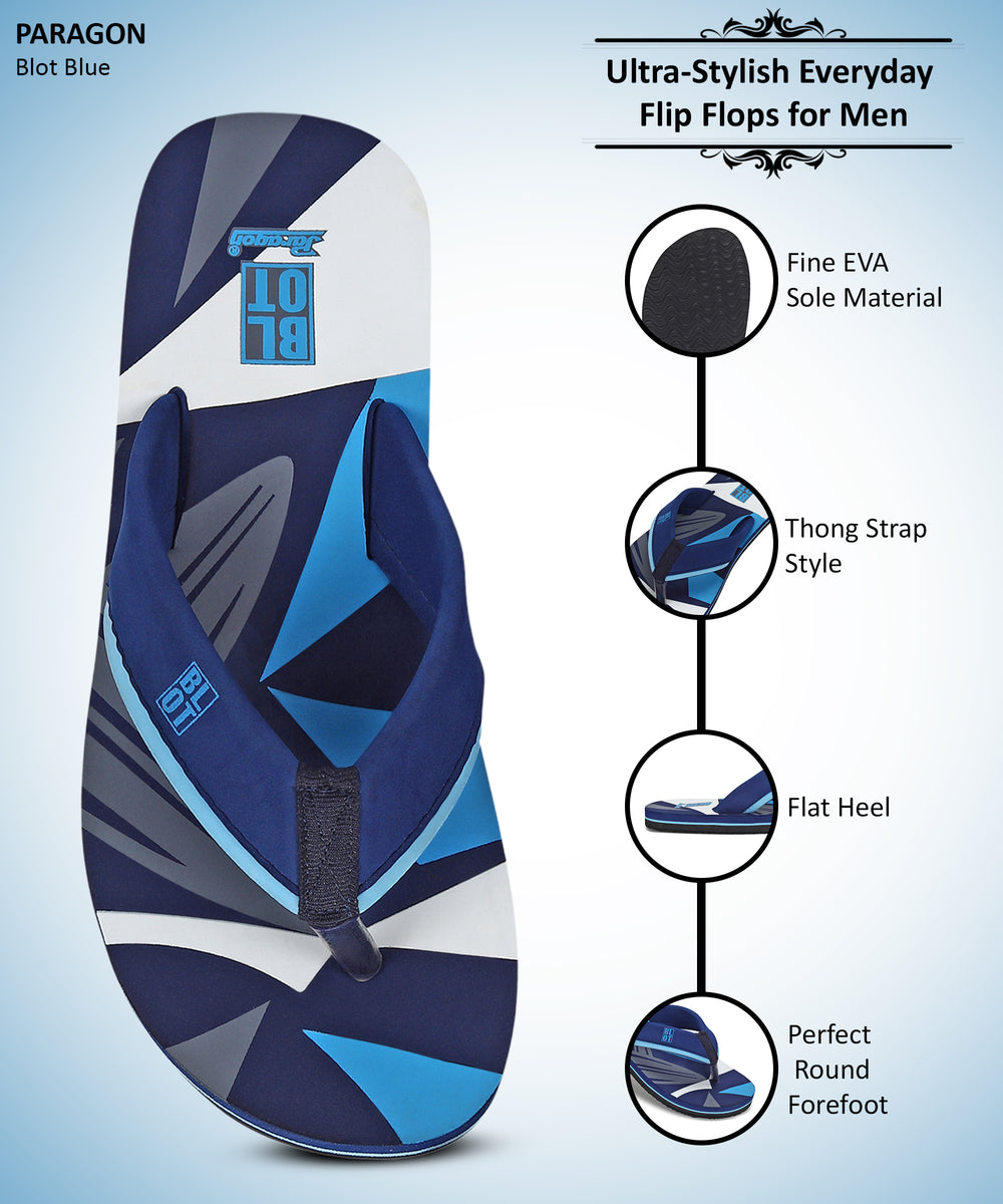 Paragon Blot K3305G Men Stylish Lightweight Flipflops | Casual &amp; Comfortable Daily-wear Slippers for Indoor &amp; Outdoor | For Everyday Use