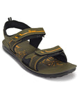 Paragon PUK2217G Men Stylish Velcro Sandals | Comfortable Sporty Sandals for Daily Outdoor Use | Casual Athletic Sandals with Cushioned Soles