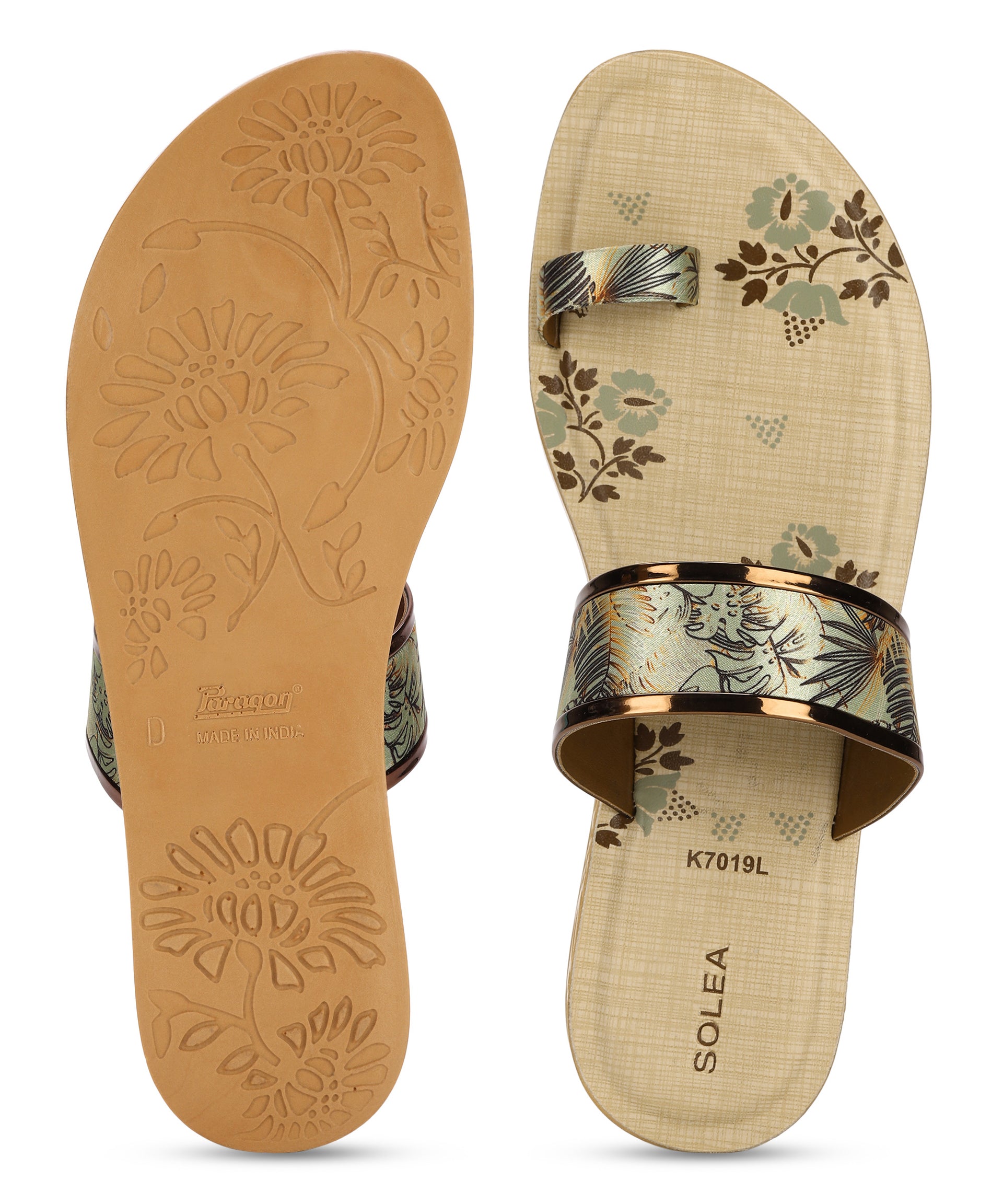 Paragon PUK7019L Women Sandals | Casual &amp; Formal Sandals | Stylish, Comfortable &amp; Durable | For Daily &amp; Occasion Wear