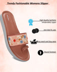 Paragon K7012L Women Casual Slides | Stylish Sliders for Everyday Use for Ladies | Trendy & Comfortable Slippers with Cushioned Soles
