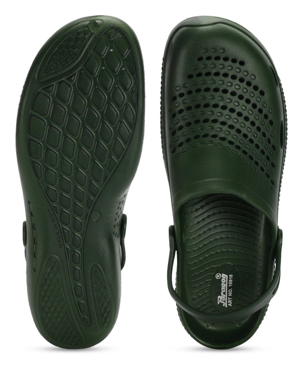 Paragon K10918G Men Casual Clogs | Stylish, Durable | Casual &amp; Comfortable | For Everyday Use