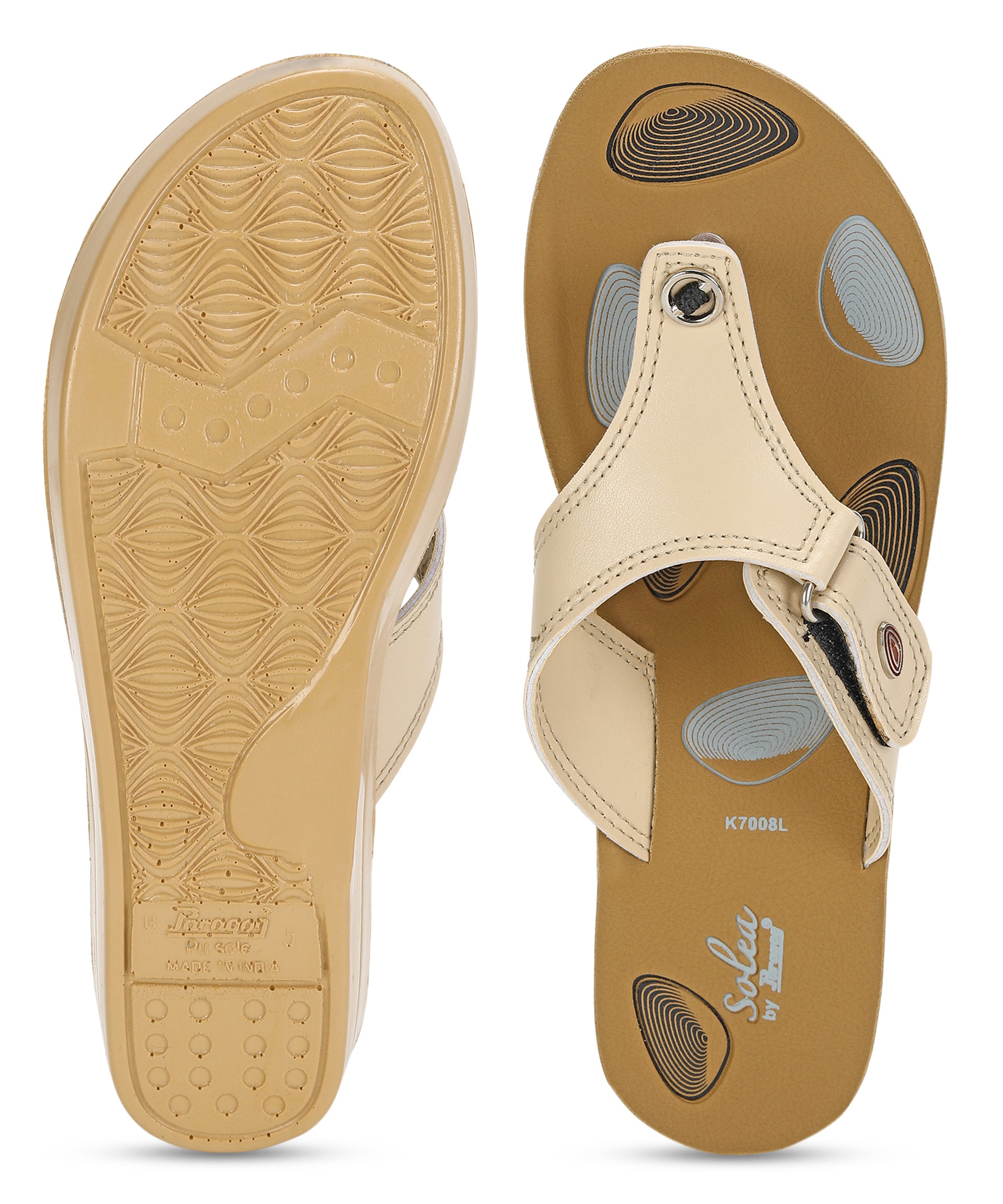 Paragon  PUK7008L Women Sandals | Casual &amp; Formal Sandals | Stylish, Comfortable &amp; Durable | For Daily &amp; Occasion Wear