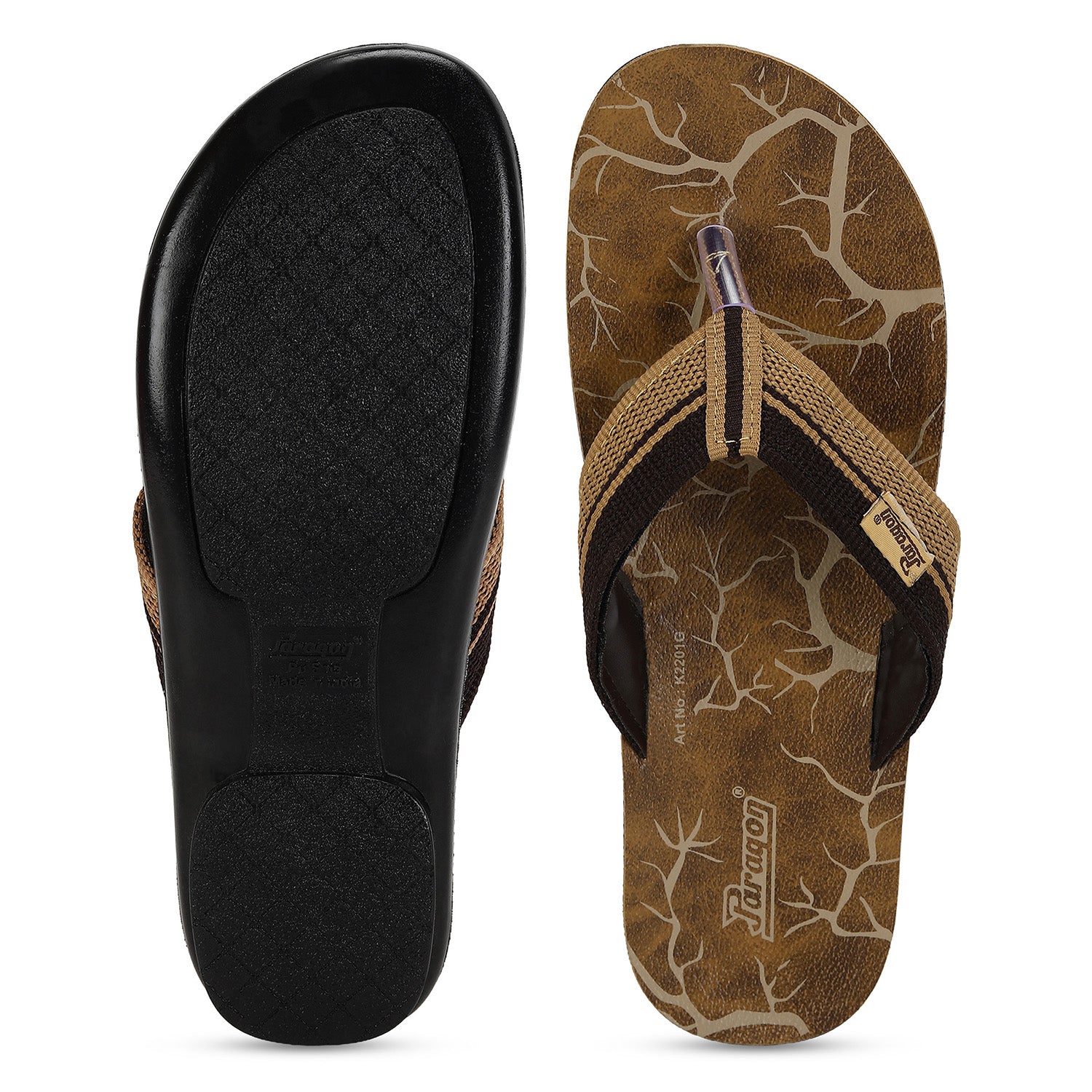 Paragon PUK2201G Men Stylish Sandals | Comfortable Sandals for Daily Outdoor Use | Casual Formal Sandals with Cushioned Soles