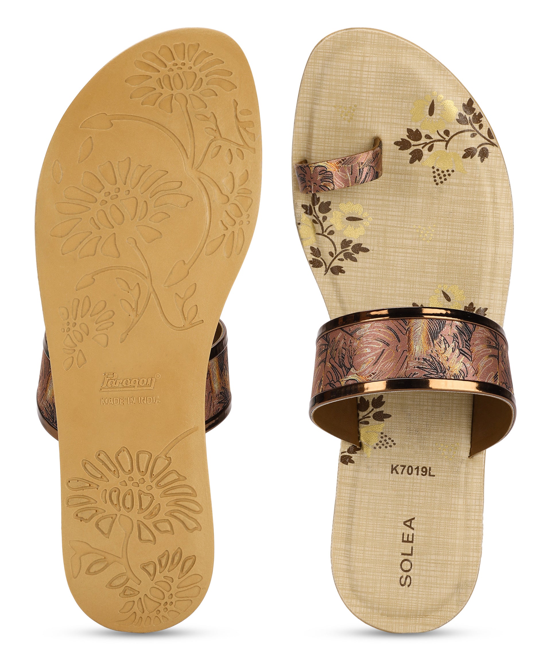 Paragon PUK7019L Women Sandals | Casual &amp; Formal Sandals | Stylish, Comfortable &amp; Durable | For Daily &amp; Occasion Wear