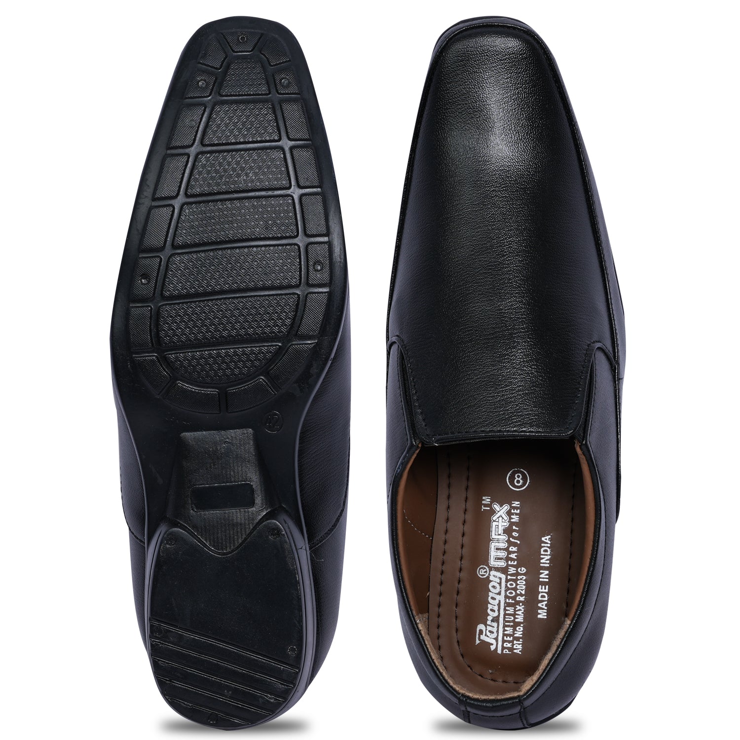 Paragon R2003G Men Formal Shoes | Corporate Office Shoes | Smart &amp; Sleek Design | Comfortable Sole with Cushioning | Daily &amp; Occasion Wear
