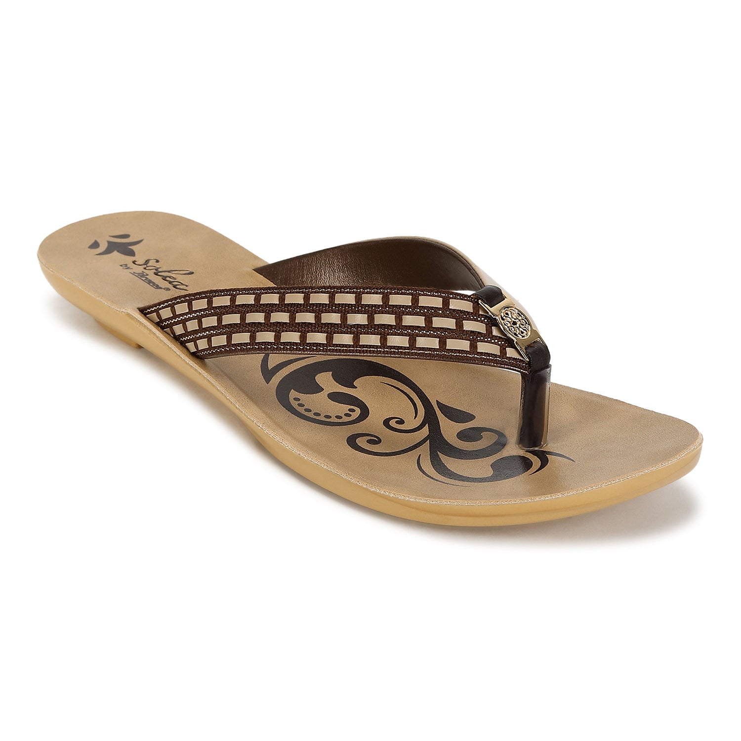 Paragon  PUK7007L Women Sandals | Casual &amp; Formal Sandals | Stylish, Comfortable &amp; Durable | For Daily &amp; Occasion Wear