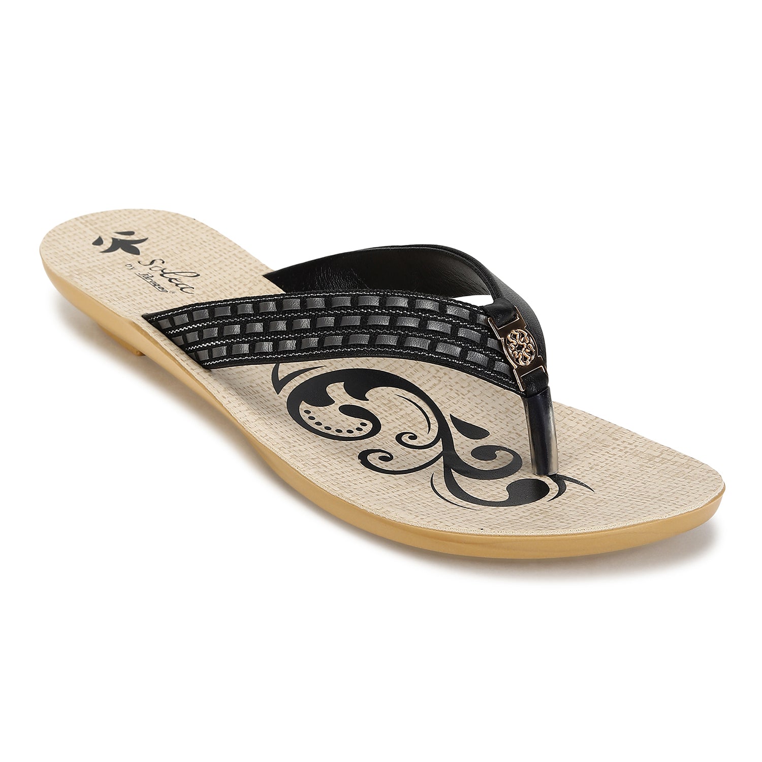 Paragon  PUK7007L Women Sandals | Casual &amp; Formal Sandals | Stylish, Comfortable &amp; Durable | For Daily &amp; Occasion Wear