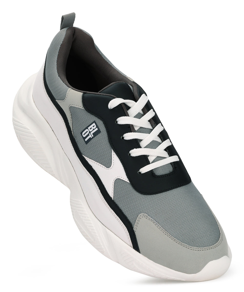 Paragon K1031G Men Casual Shoes | Stylish Walking Outdoor Shoes for Everyday Wear | Smart &amp; Trendy Design  | Comfortable Cushioned Soles White