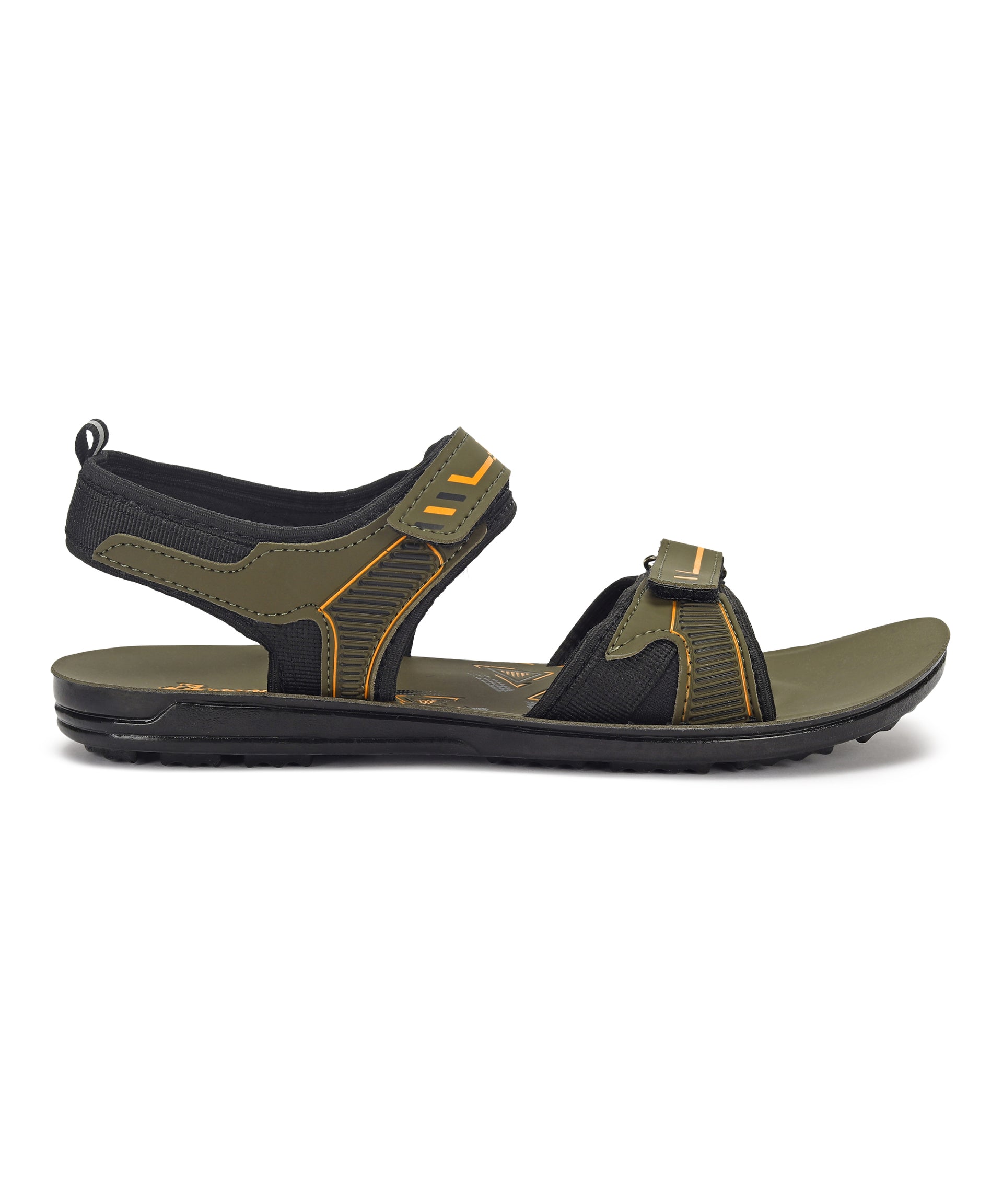 Paragon PUK2217G Men Stylish Velcro Sandals | Comfortable Sporty Sandals for Daily Outdoor Use | Casual Athletic Sandals with Cushioned Soles