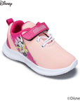 Paragon Disney Girls Peach Casual Shoes with Velcro | Sneakers for Everyday Use