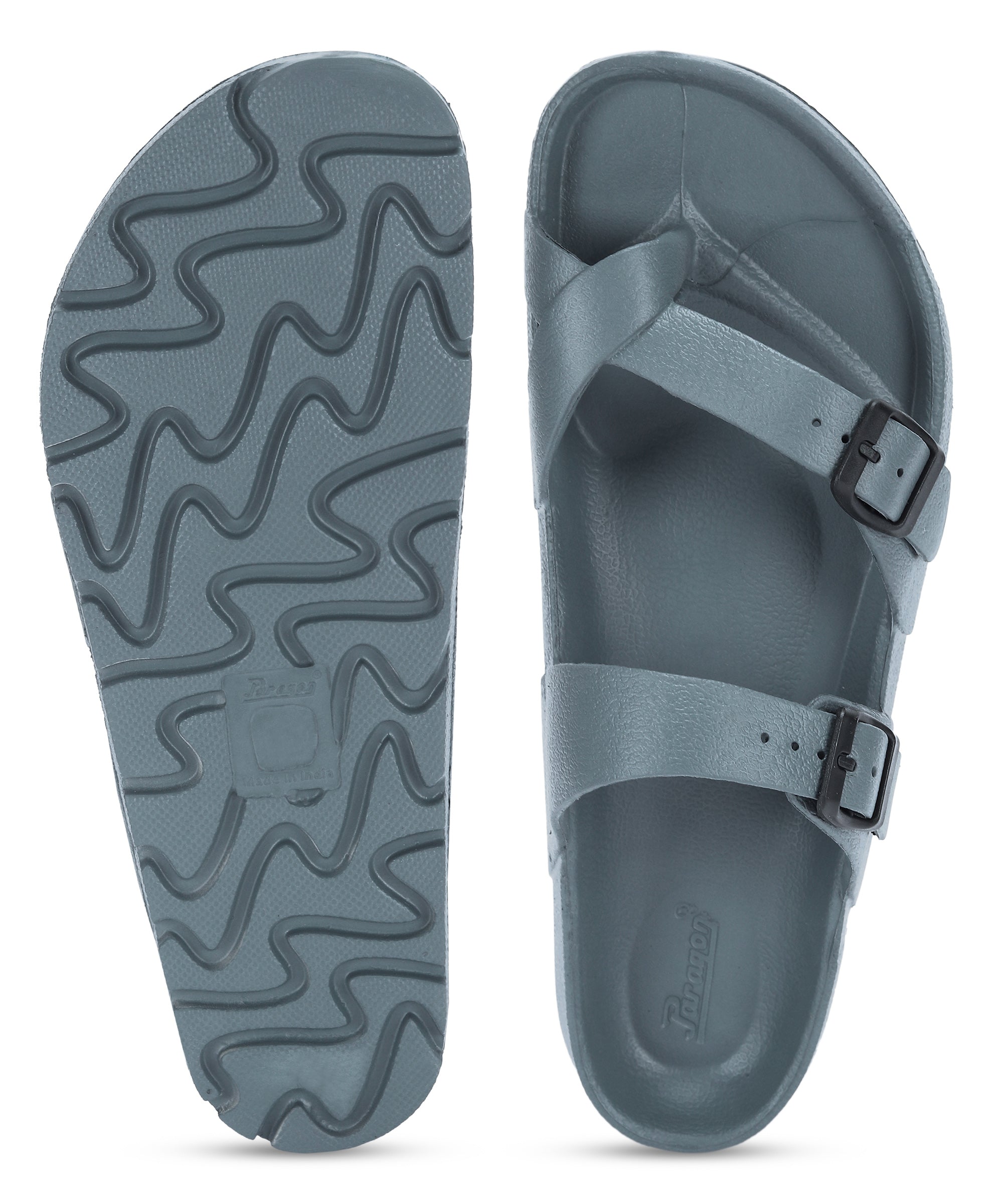 Paragon EVK3408G Men Casual Sliders | Stylish Trendy Lightweight Slides | Casual &amp; Comfortable Slippers | Everyday Use