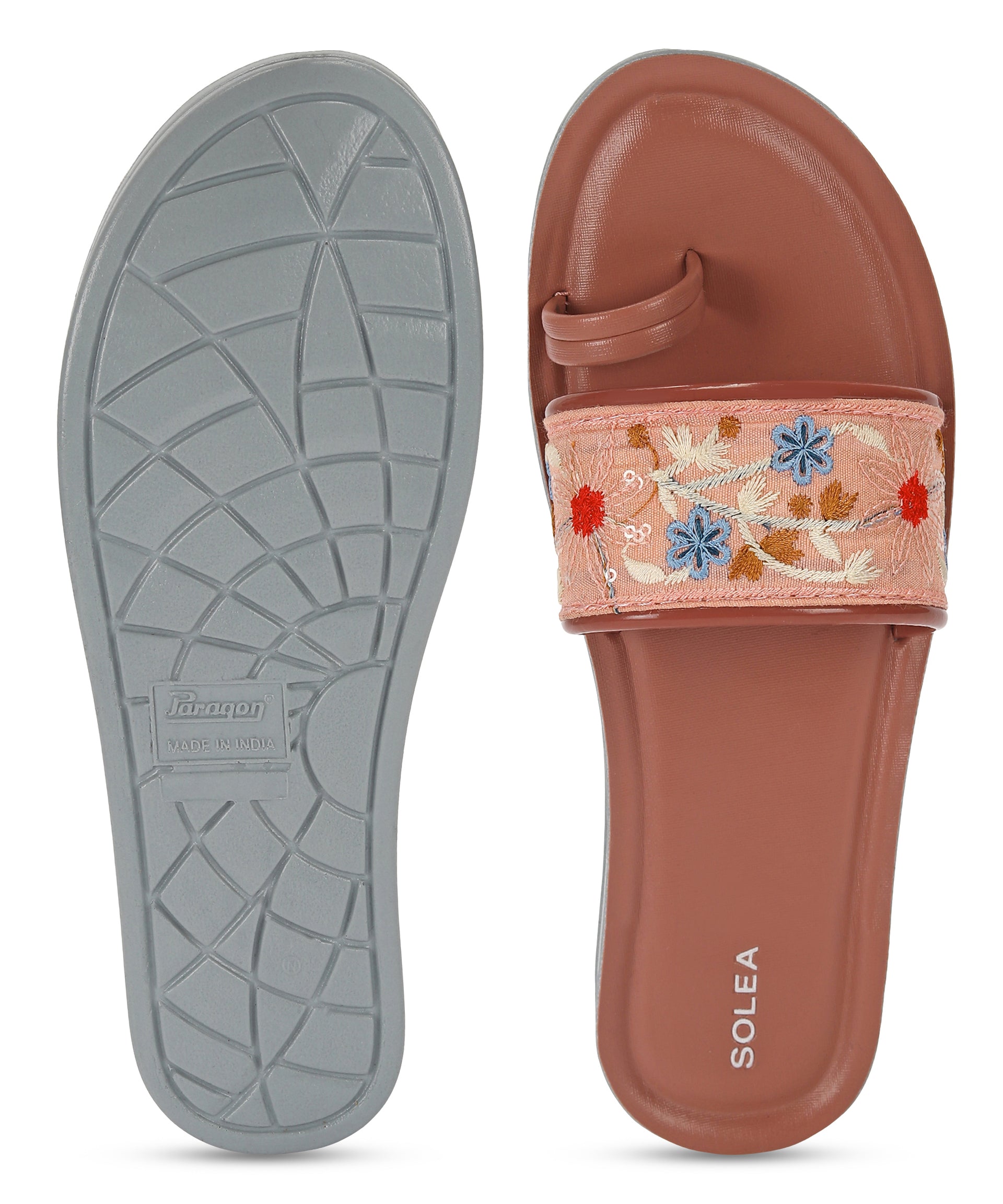 Paragon K7012L Women Casual Slides | Stylish Sliders for Everyday Use for Ladies | Trendy &amp; Comfortable Slippers with Cushioned Soles