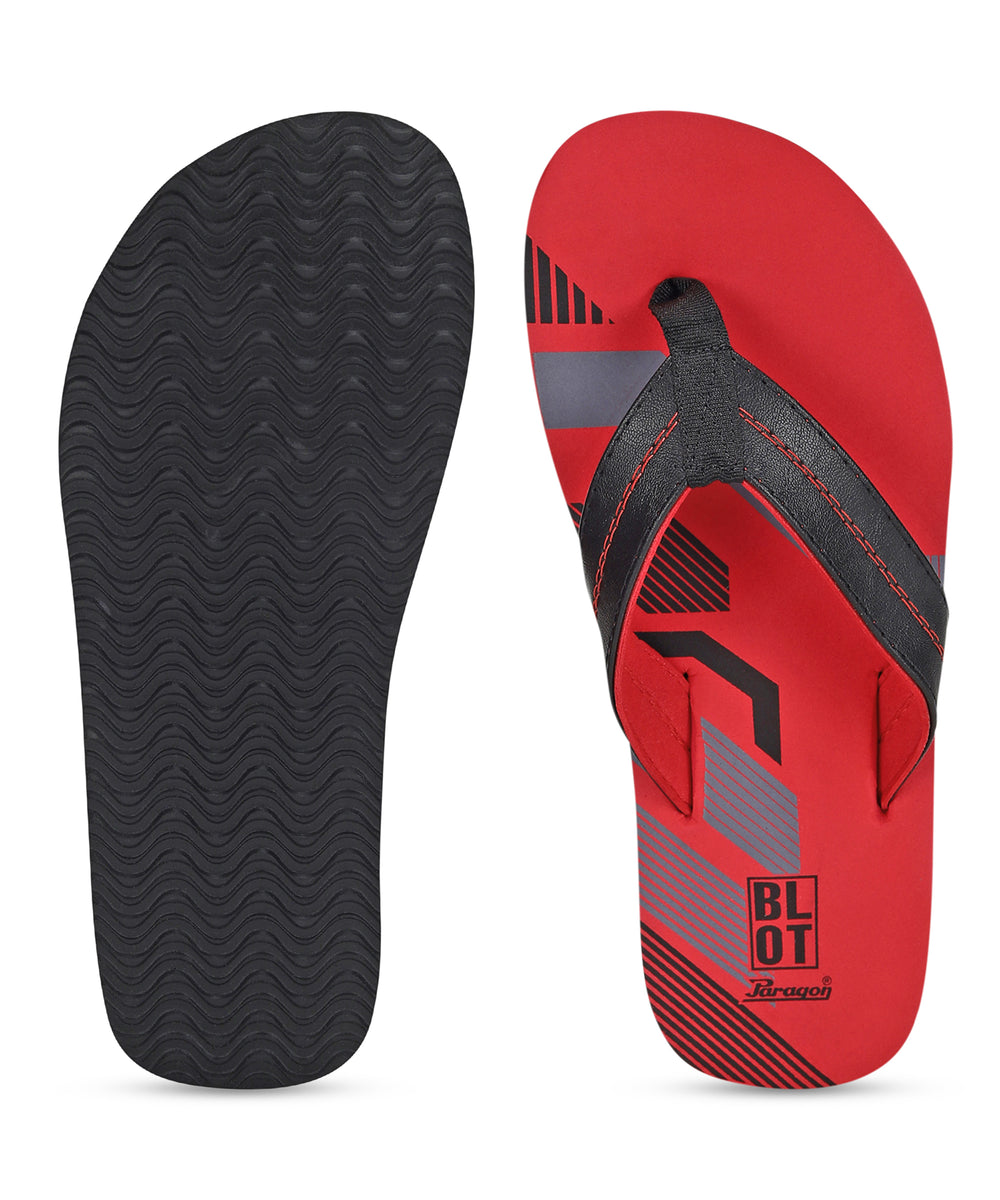 Paragon Blot K3306G Men Stylish Lightweight Flipflops | Casual &amp; Comfortable Daily-wear Slippers for Indoor &amp; Outdoor | For Everyday Use