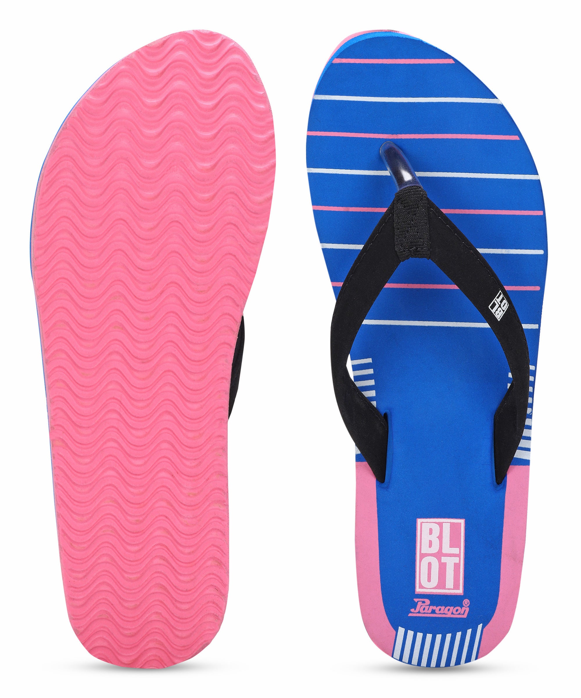 Paragon Blot K3308L Women Slippers | Lightweight Flipflops for Indoor &amp; Outdoor | Casual &amp; Comfortable | Anti Skid sole | For Everyday Use