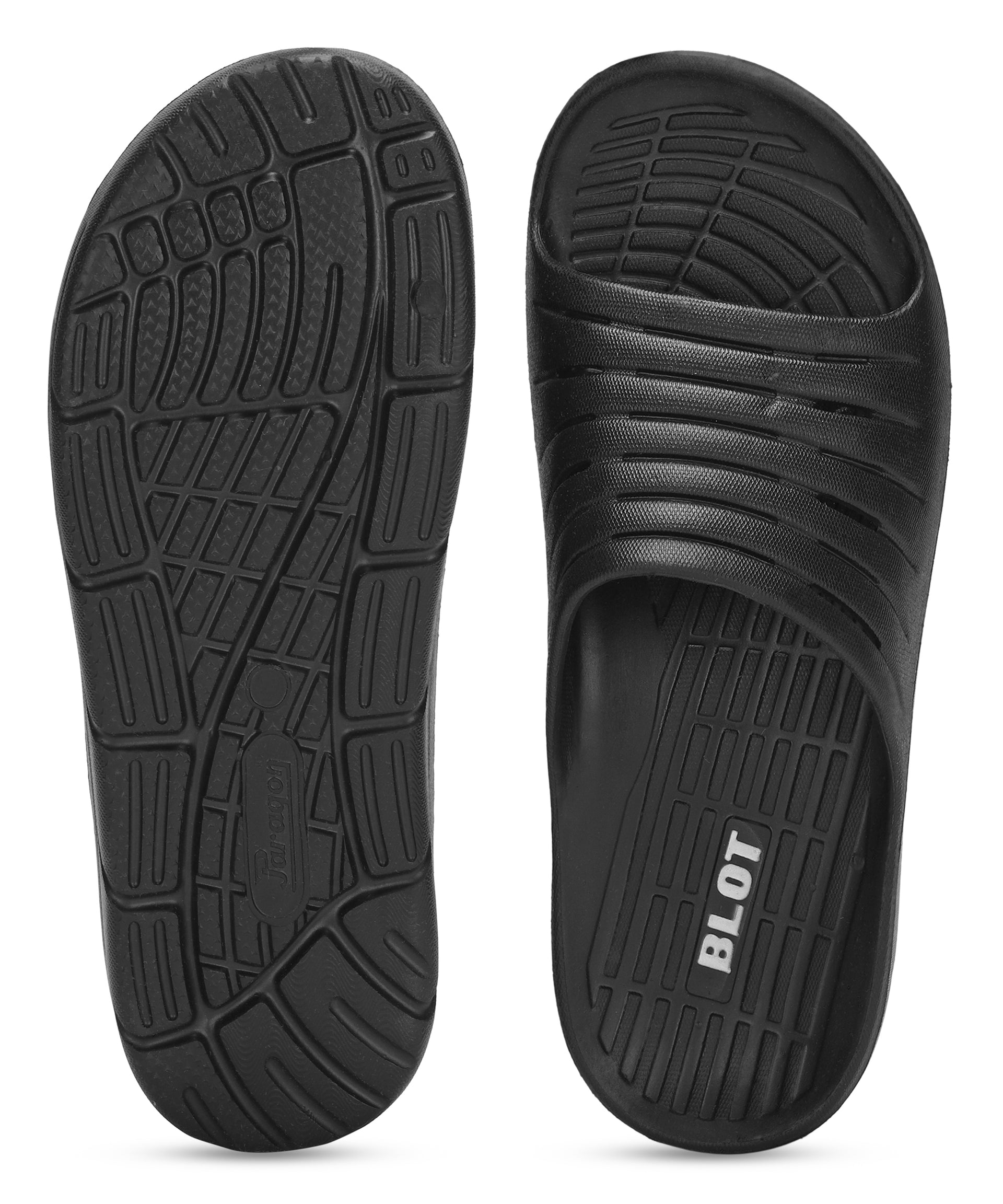 Paragon Blot K10910G Men Casual Sliders | Stylish Trendy Lightweight Slides | Casual &amp; Comfortable Slippers | For Everyday Use