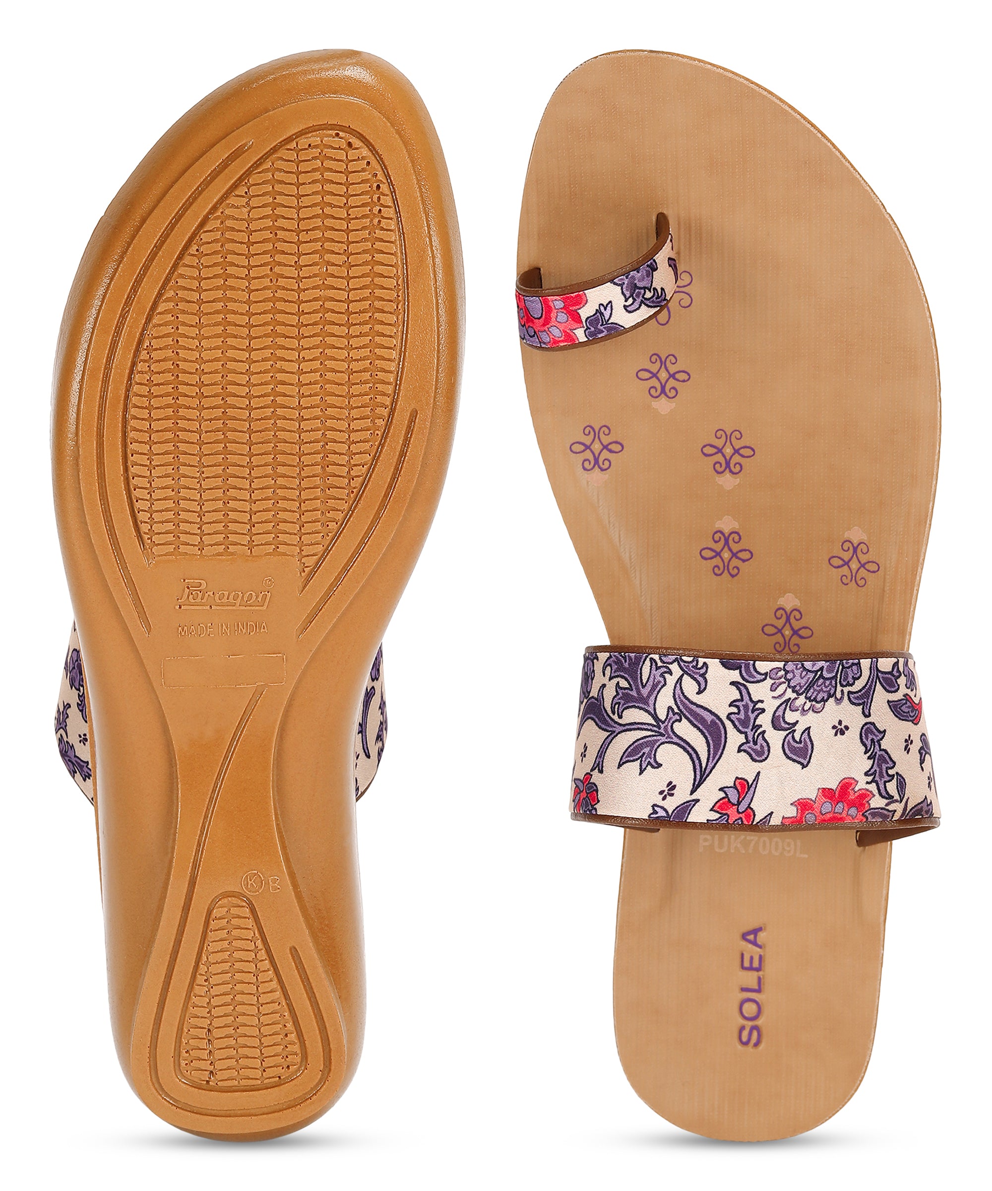 Paragon PUK7009L Women Sandals | Casual &amp; Formal Sandals | Stylish, Comfortable &amp; Durable | For Daily &amp; Occasion Wear