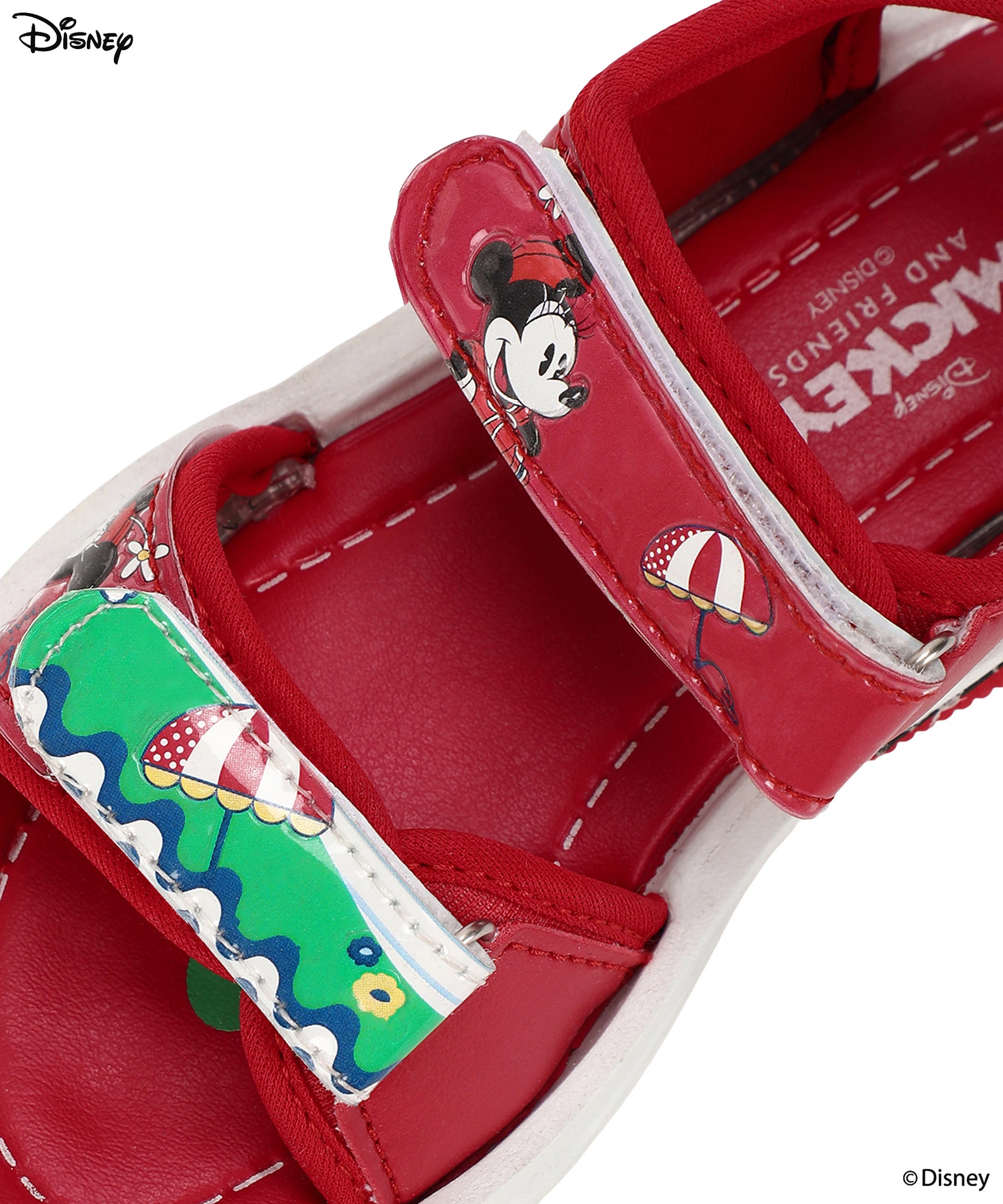 Disney Mickey Mouse DK8005C Kids Sandals with Cushioned Insoles and Anti-Skid Soles | Comfortable Everyday Casual Sandals for Kids Ideal for Outdoor Use