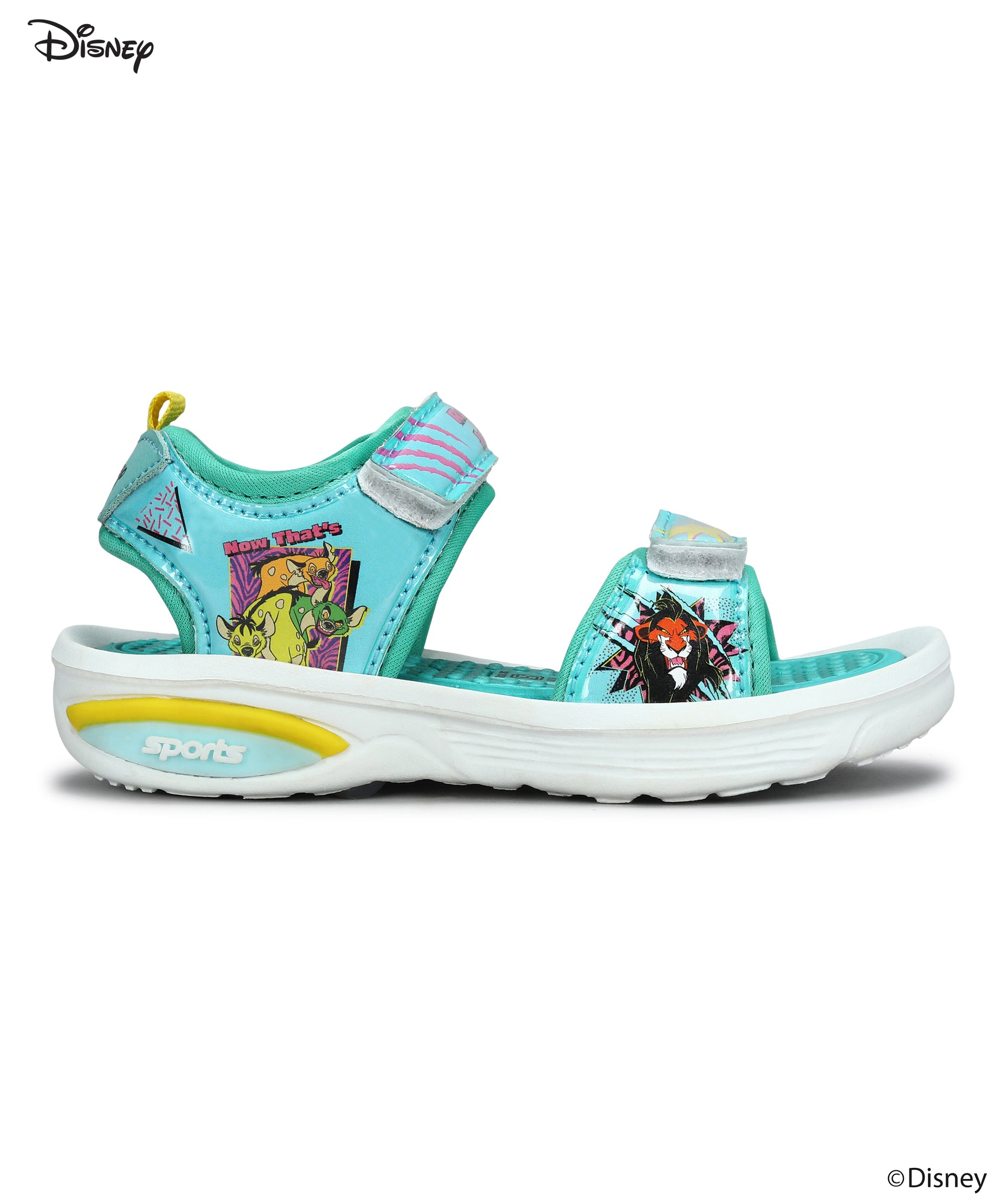 Paragon Disney Kids&#39; Blue Velcro Sandals | Comfortable &amp; Anti-Skid Sole