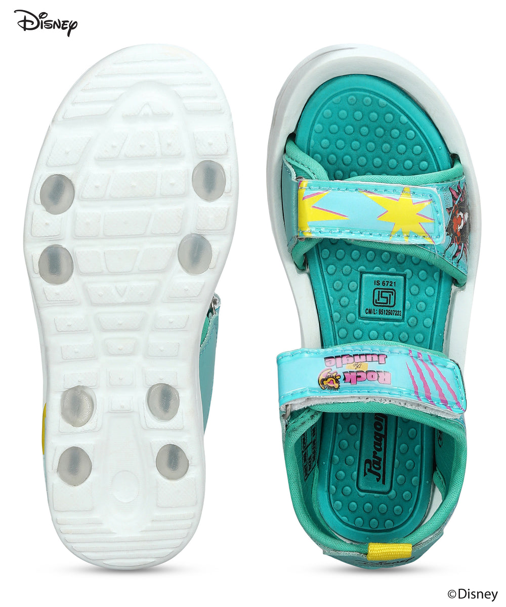 Paragon Disney DK8015C Kid's Blue Velcro Sandals | Comfortable Sole | trendy &amp; fit for daily use