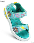 Paragon Disney Kids' Blue Velcro Sandals | Comfortable & Anti-Skid Sole