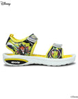 Paragon Disney Kids' Yellow Velcro Sandals | Comfortable & Anti-Skid Sole