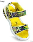 Paragon DK8016C Disney Kid's Yellow Velcro Sandals | Comfortable Sole | Trendy & fit for daily use