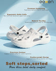 Paragon Eeken Men Casual Clogs Comfortable Ankle Strap for Daily Outdoor Wear