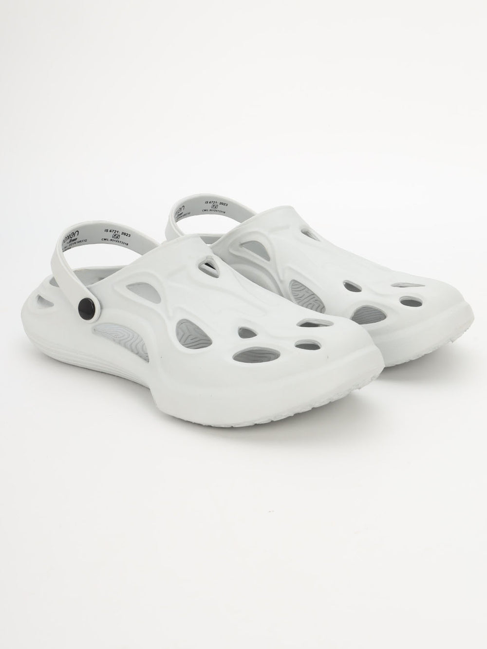 Paragon Eeken Men Casual Clogs Comfortable Ankle Strap for Daily Outdoor Wear