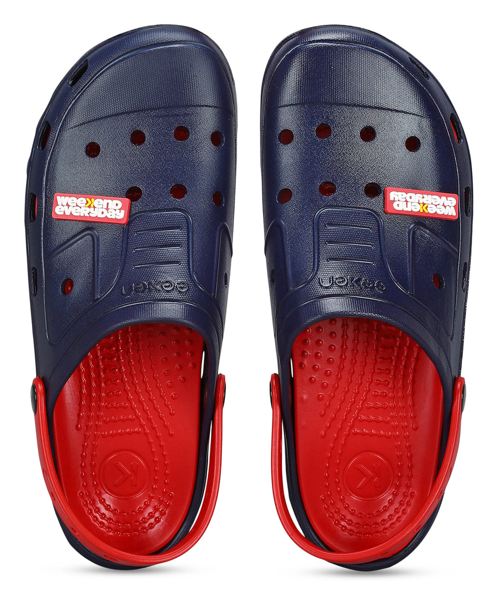 Men's Slip-on Navy Blue Sandals for Men | Comfortable Sole &amp; Durable