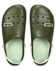 Men's Slip-on Pastel Green Sandals for Men | Comfortable Sole & Durable