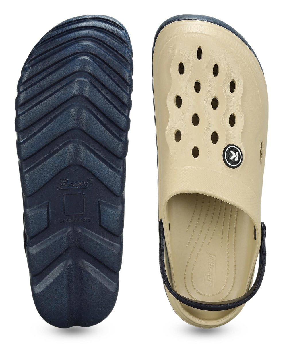 Paragon Men's Beige Clogs | Daily wear, Lightweight &amp; Durable