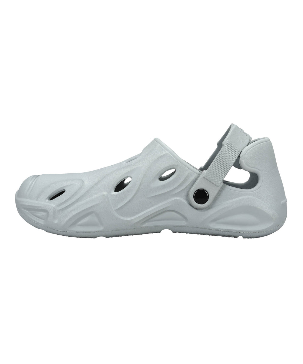 Paragon Men's Light Grey Clogs | Waterproof, Lightweight| Ideal for Outdoor Use