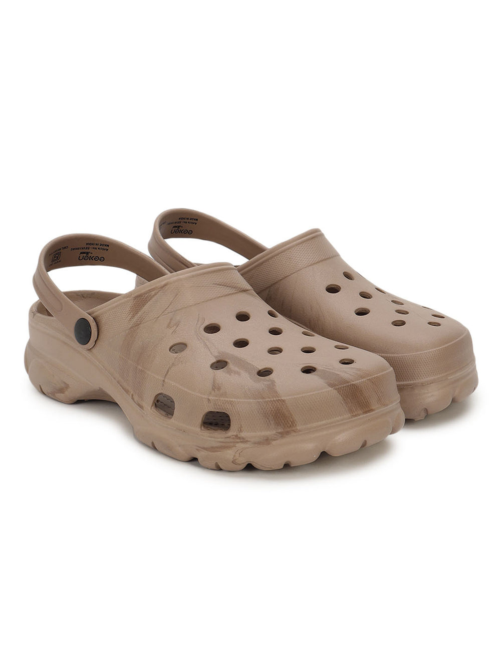Eeken Men Clogs Comfortable Lightweight Back Strap for Daily and Outdoor Use