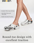 Eeken Men Clogs Comfortable Lightweight Back Strap for Daily and Outdoor Use