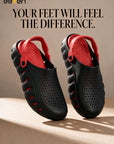 Eeken Men Clogs Water Resistant Comfortable with Back Strap for Daily and Outdoor Use