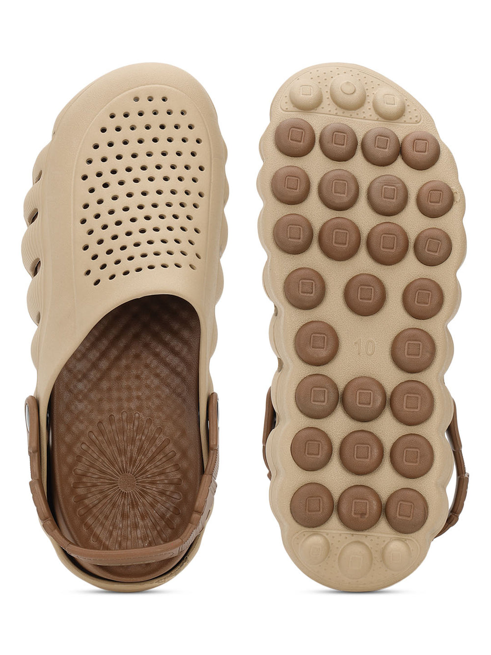 Eeken Men Clogs Water Resistant Comfortable with Back Strap for Daily and Outdoor Use