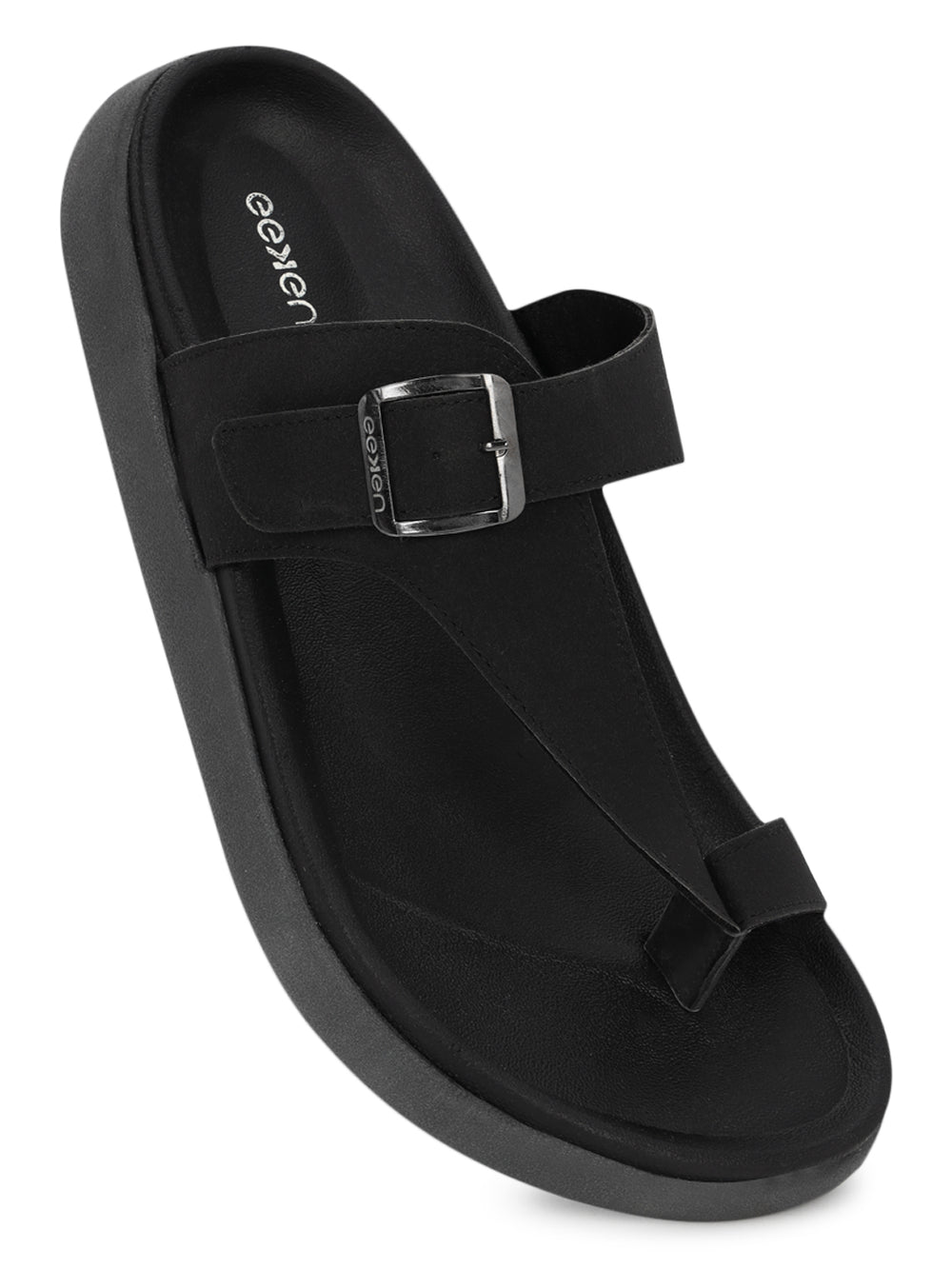 Eeken Men Sandals Lightweight Slip On Toe Posts All day Comfort