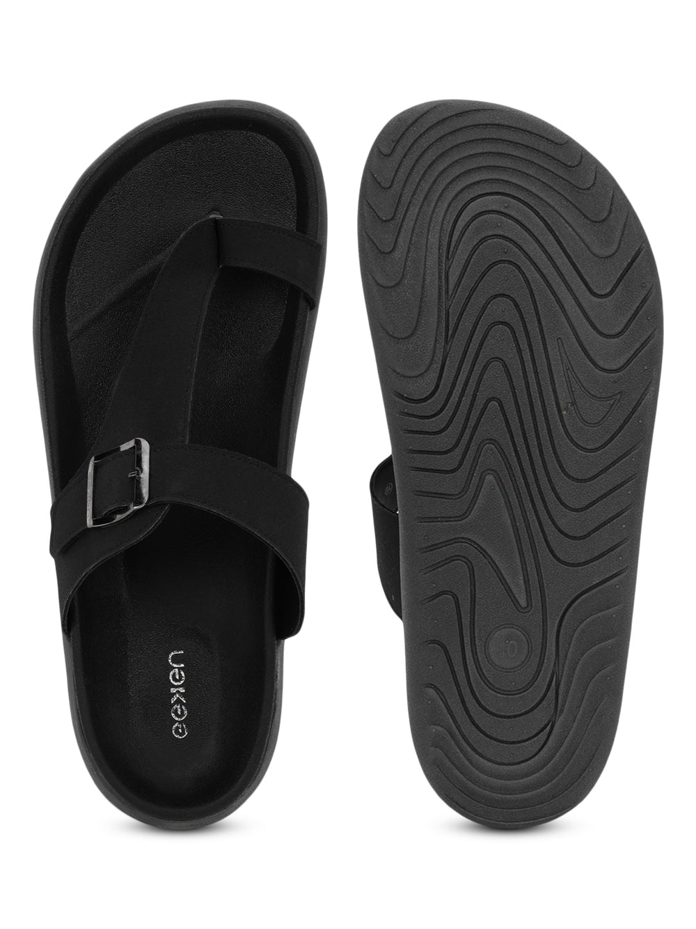 Eeken Men Sandals Lightweight Slip On Toe Posts All day Comfort