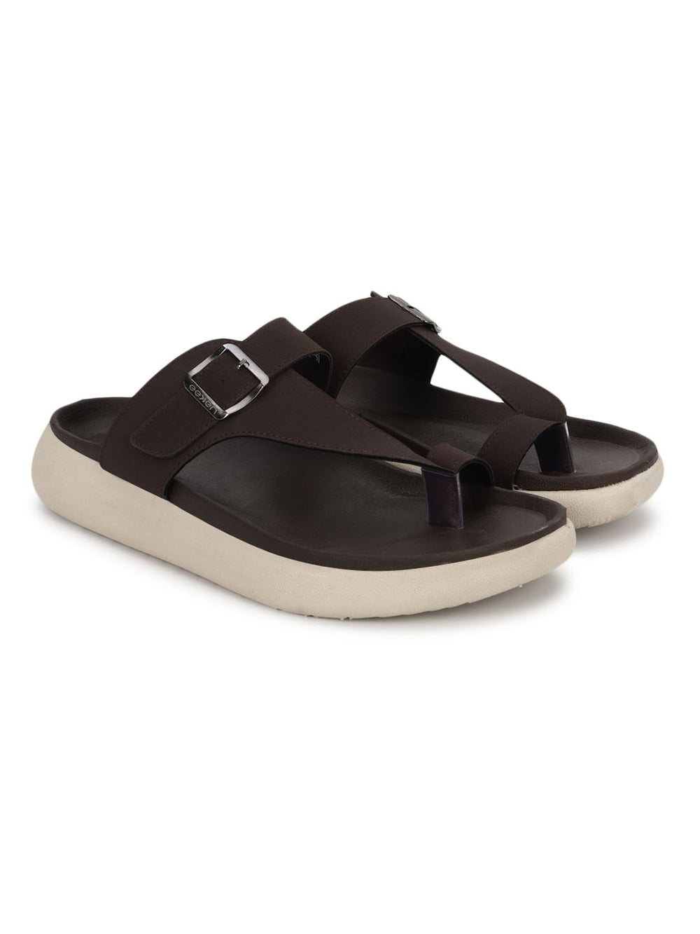 Eeken Men Sandals Lightweight Slip On Toe Posts All day Comfort