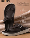 Eeken Men Sandals Lightweight Slip On Toe Posts All day Comfort