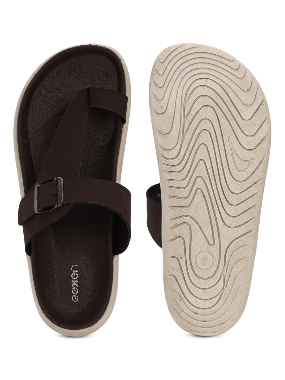 Eeken Men Sandals Lightweight Slip On Toe Posts All day Comfort