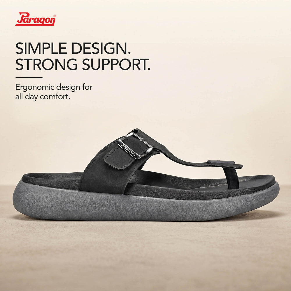 Paragon K2010G Sandals Dailyuse Comfort Cushion sole Slippers for Men New Style