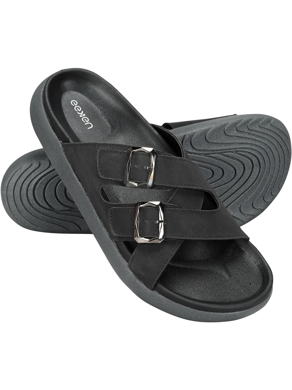 Paragon Men's Casual Sandals | Adjustable Buckle | Comfy Sole