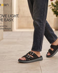 Paragon Men's Casual Sandals | Adjustable Buckle | Comfy Sole