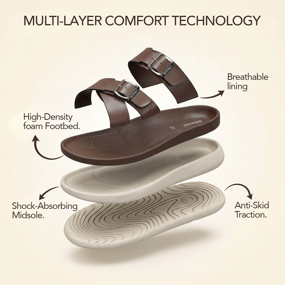 Paragon K2013G Sandals Dailyuse lightweight Cushioned Slippers for Men New Style