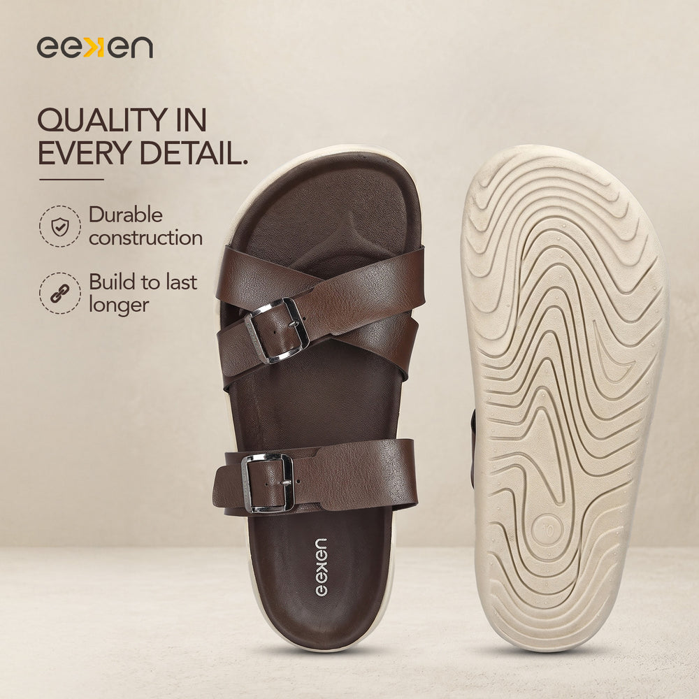 EEKEN  K2013G Sandals Dailyuse lightweight Cushioned Slippers for Men New Style