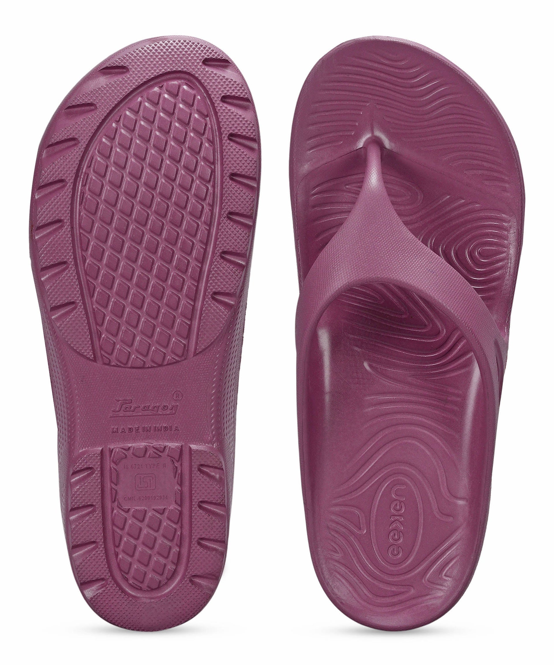 Women' Mauve Slippers | Comfortable Flip Flops for Everyday Use
