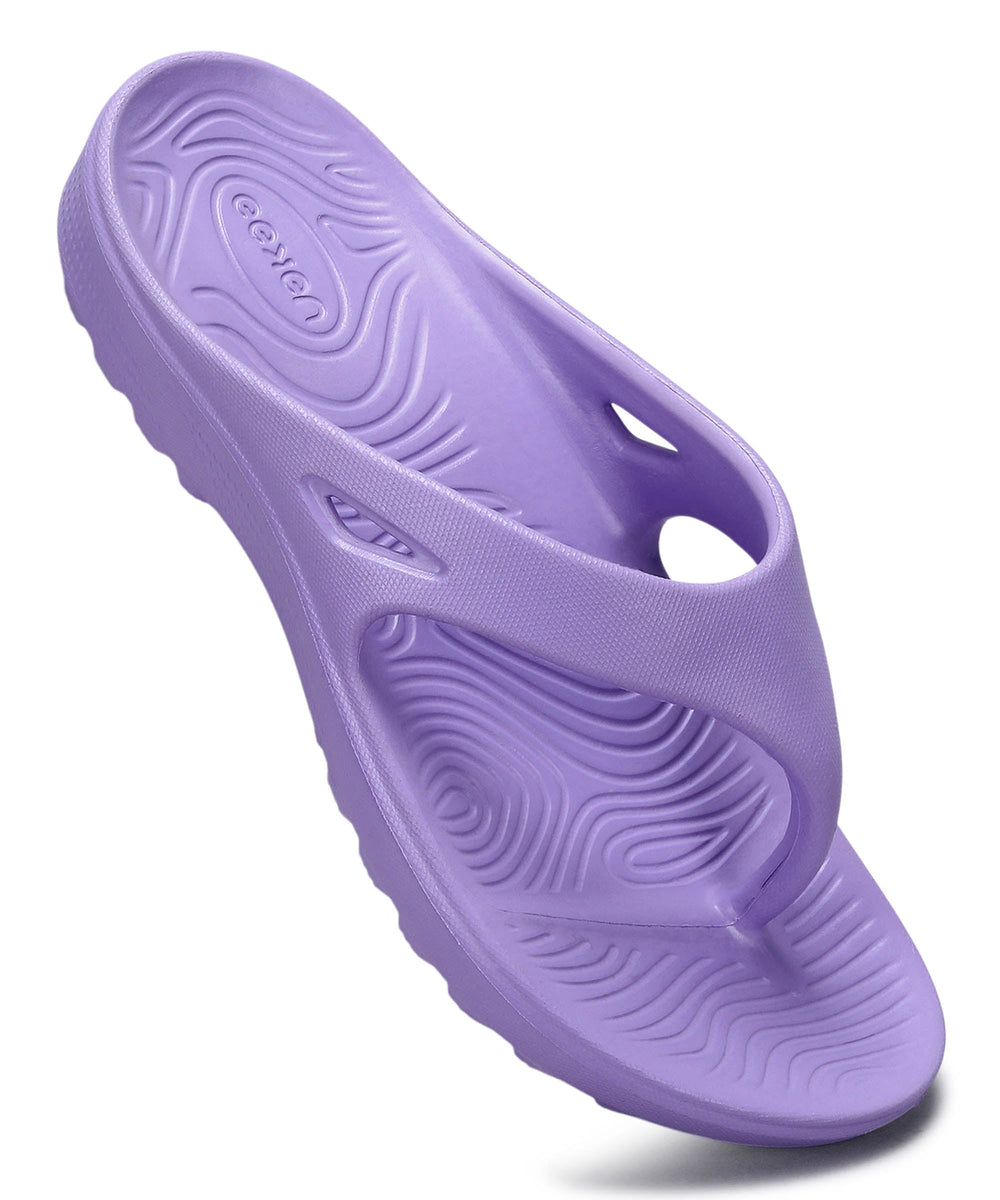 Women' Purple Slippers | Comfortable Flip Flops for Everyday Use