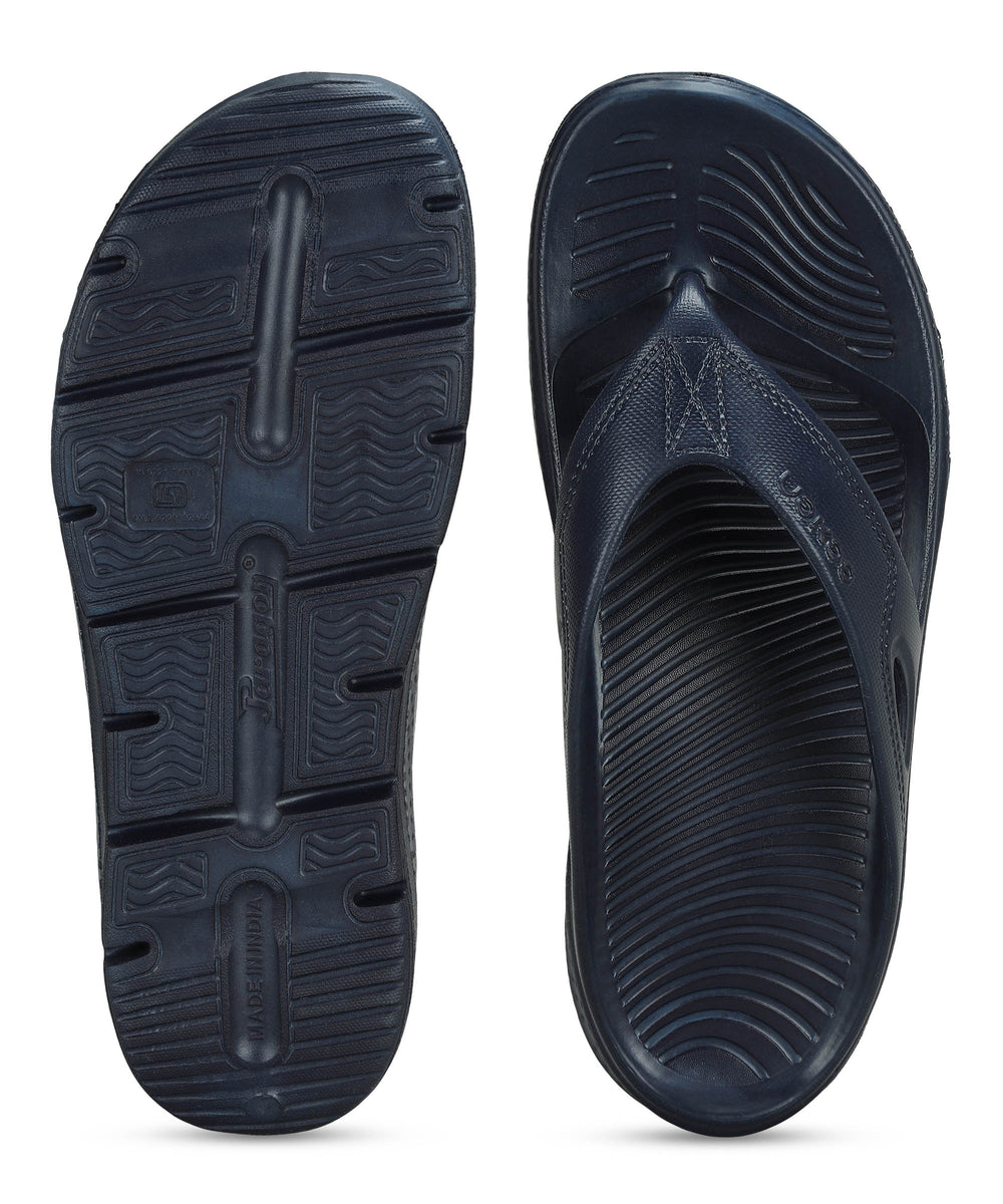Paragon Men's Lightweight &amp; Navy Blue Flip Flops for Everyday Use